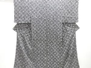 未使用品　仕立て上がり　本総絞り抽象模様小紋着物